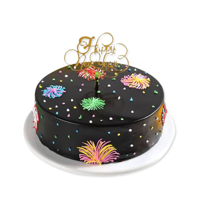 "Round shape Chocolate cake - 1kg (code PC26) - Click here to View more details about this Product